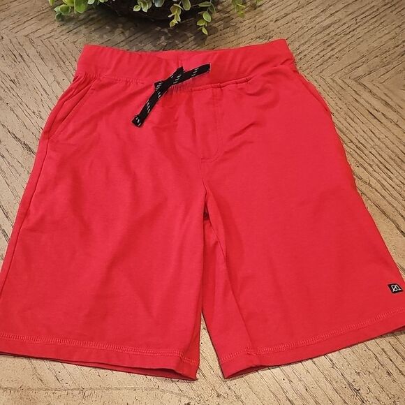 Red Quick Dry Shorts Size 8 Boys Algo - Picture 9 of 9